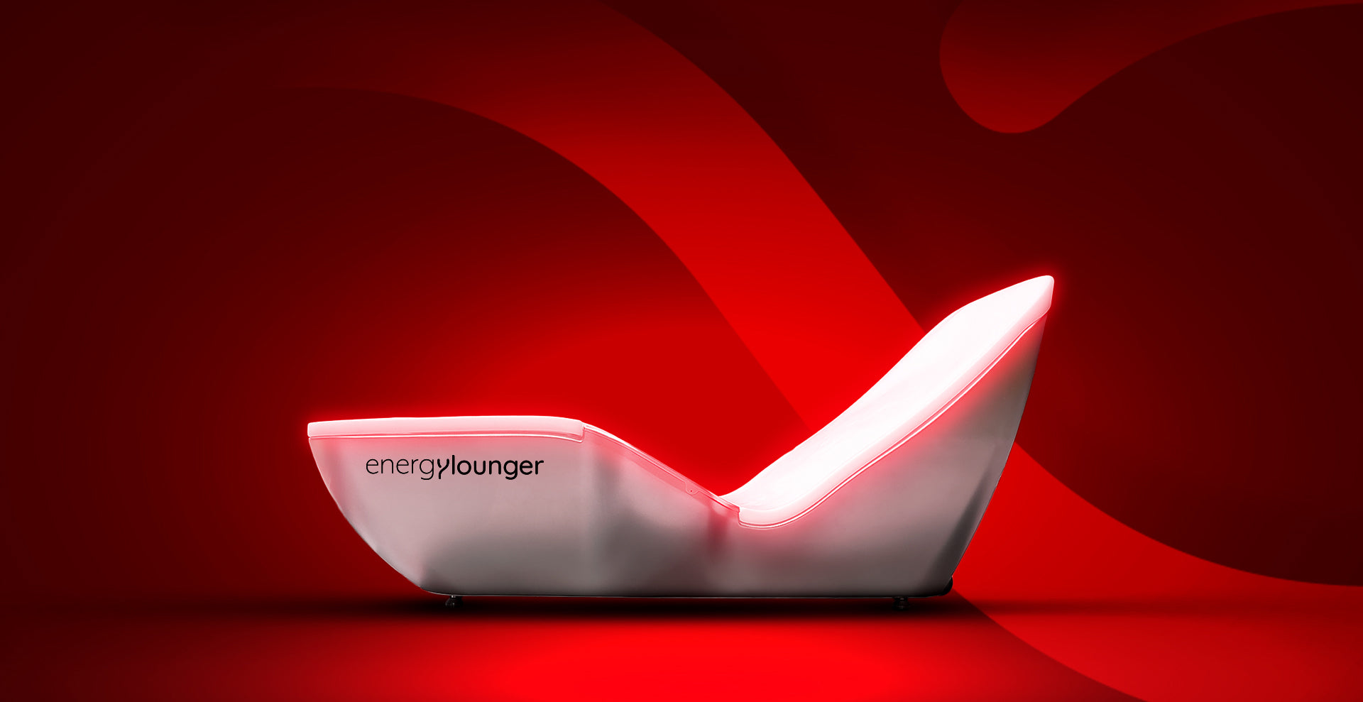 EnergyLounger for faster patient recovery, featuring FDA-cleared, multi-wavelength light therapy in a zero-gravity design with staff-light operation.